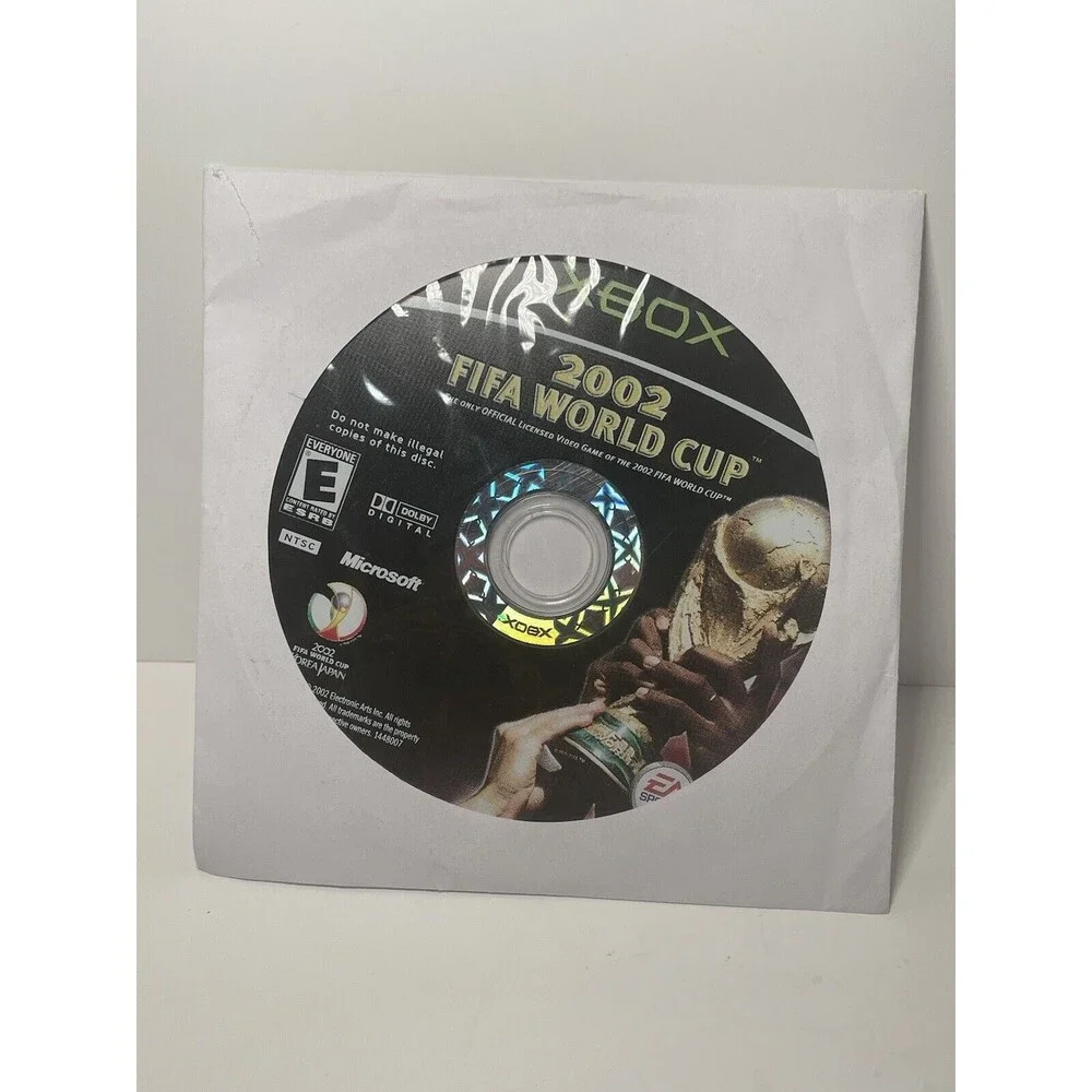 2002 FIFA World Cup (Microsoft Xbox, 2002) Disc Only Tested